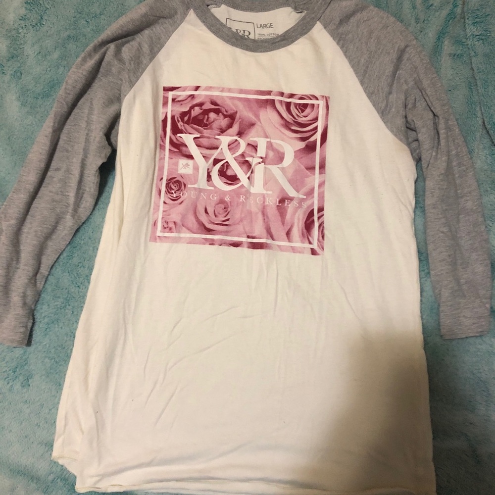 Young & Reckless basketball tee